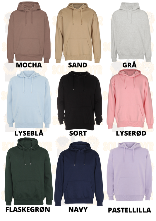 Dit dyr på hoodie - Farveportræt