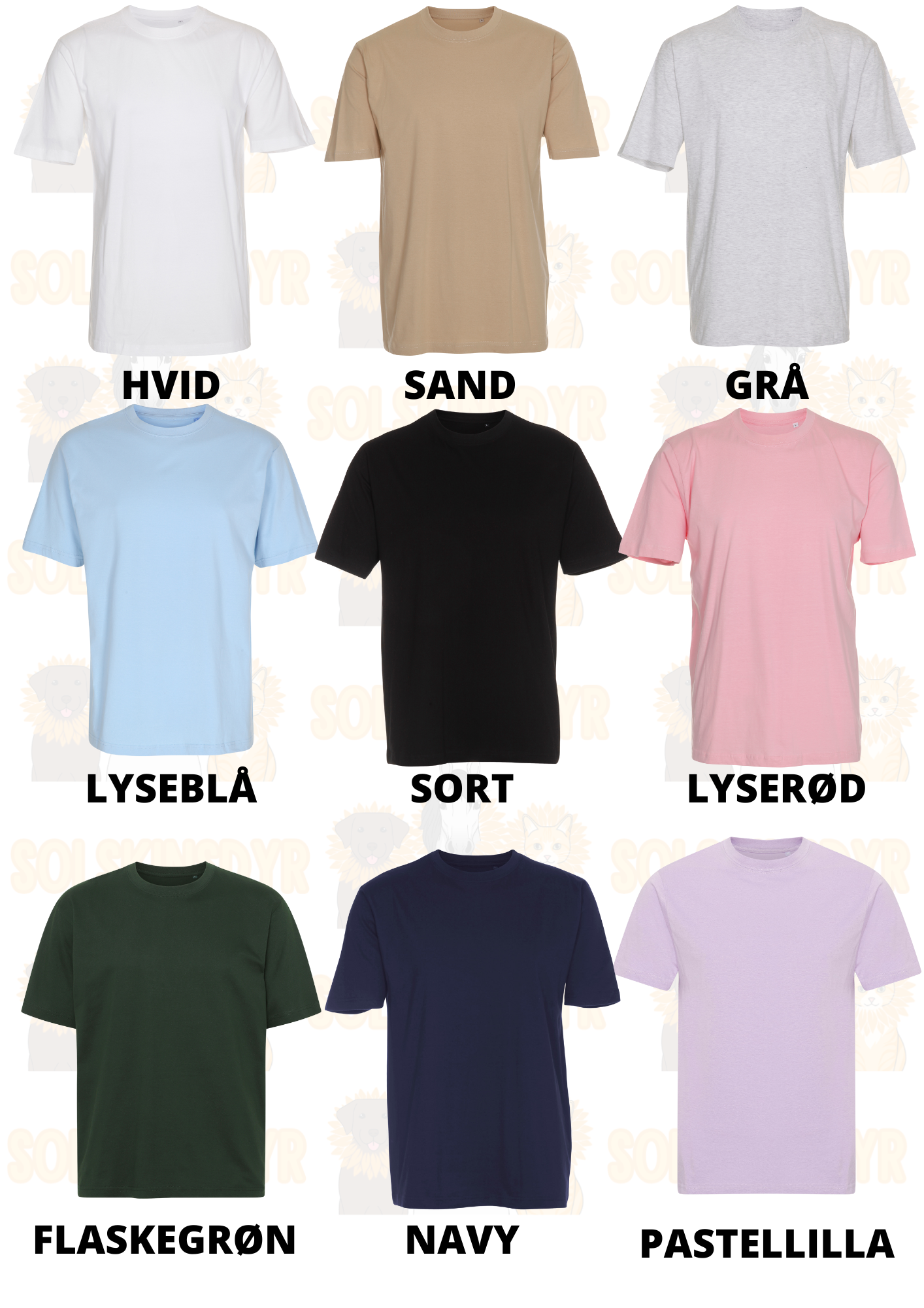 Dit dyr på T-shirt